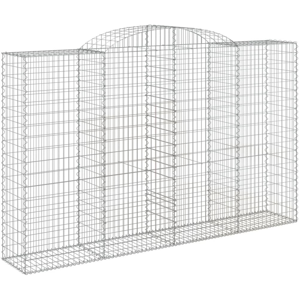 Cesti Gabbioni Ad Arco 2 Pz 300x50x180/200 Cm Ferro Zincato - Foto 3