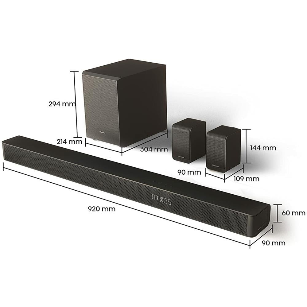 AX5100G Altoparlante Soundbar Nero 5.1 Canali - Foto 3