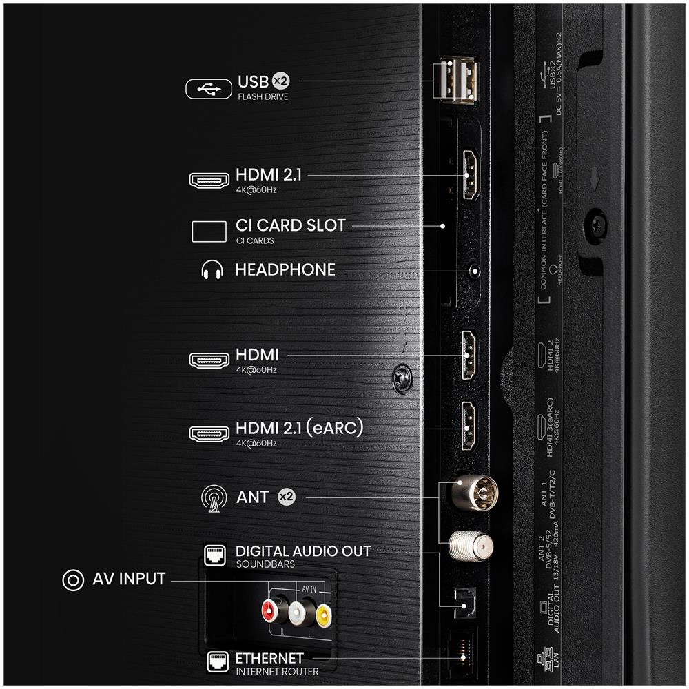 TV LED 4K Ultra HD 139,7" 55A6Q - Foto 13