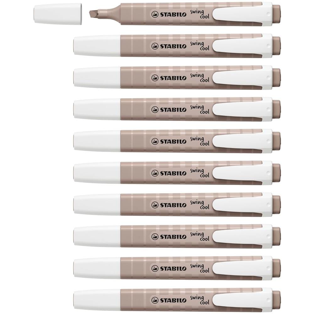 swing cool NatureCOLORS - Evidenziatore - Confezione da 10 - Cenere - Foto 1