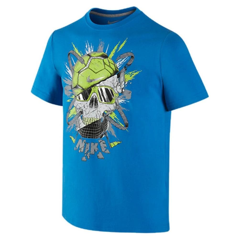 T-shirt Ragazzo Gfa Skull Tee Xl Azzurro - Foto 1