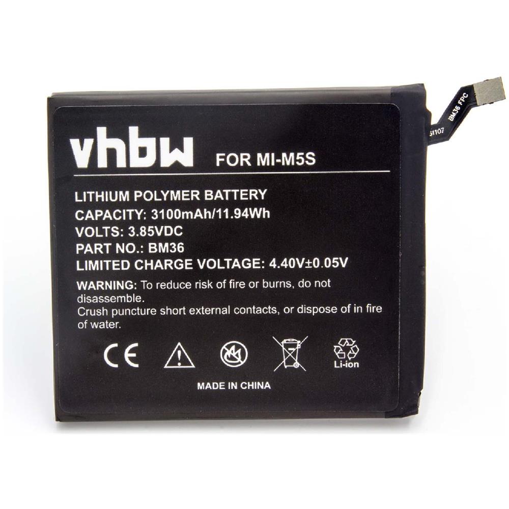 Litio-polimeri Batteria 3100mah (3.85v) Per Cellulari E Smartphone Xiaomi Mi 5s, 5s Extreme Edition, 5s Premium Edition - Foto 1