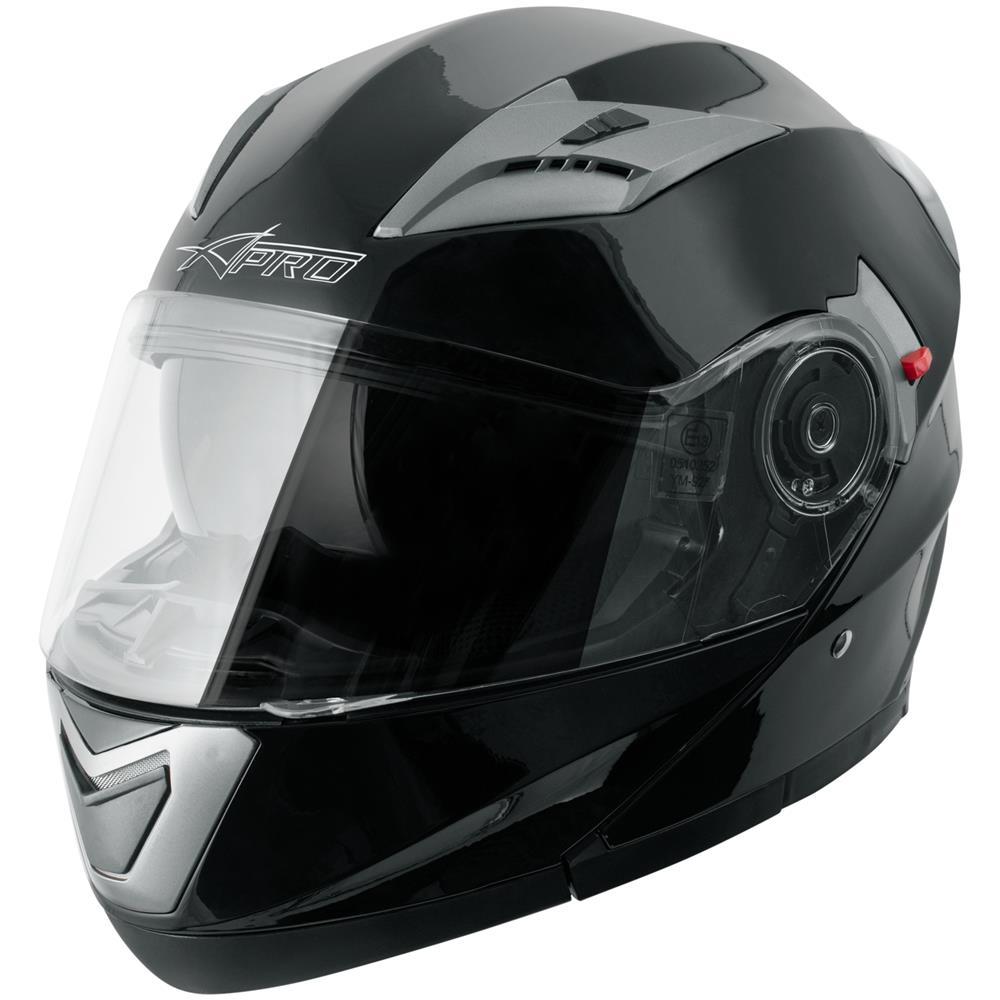 Casco Modulare Apribile Moto Touring Sport Visiera Parasole Nero Xl - Foto 5