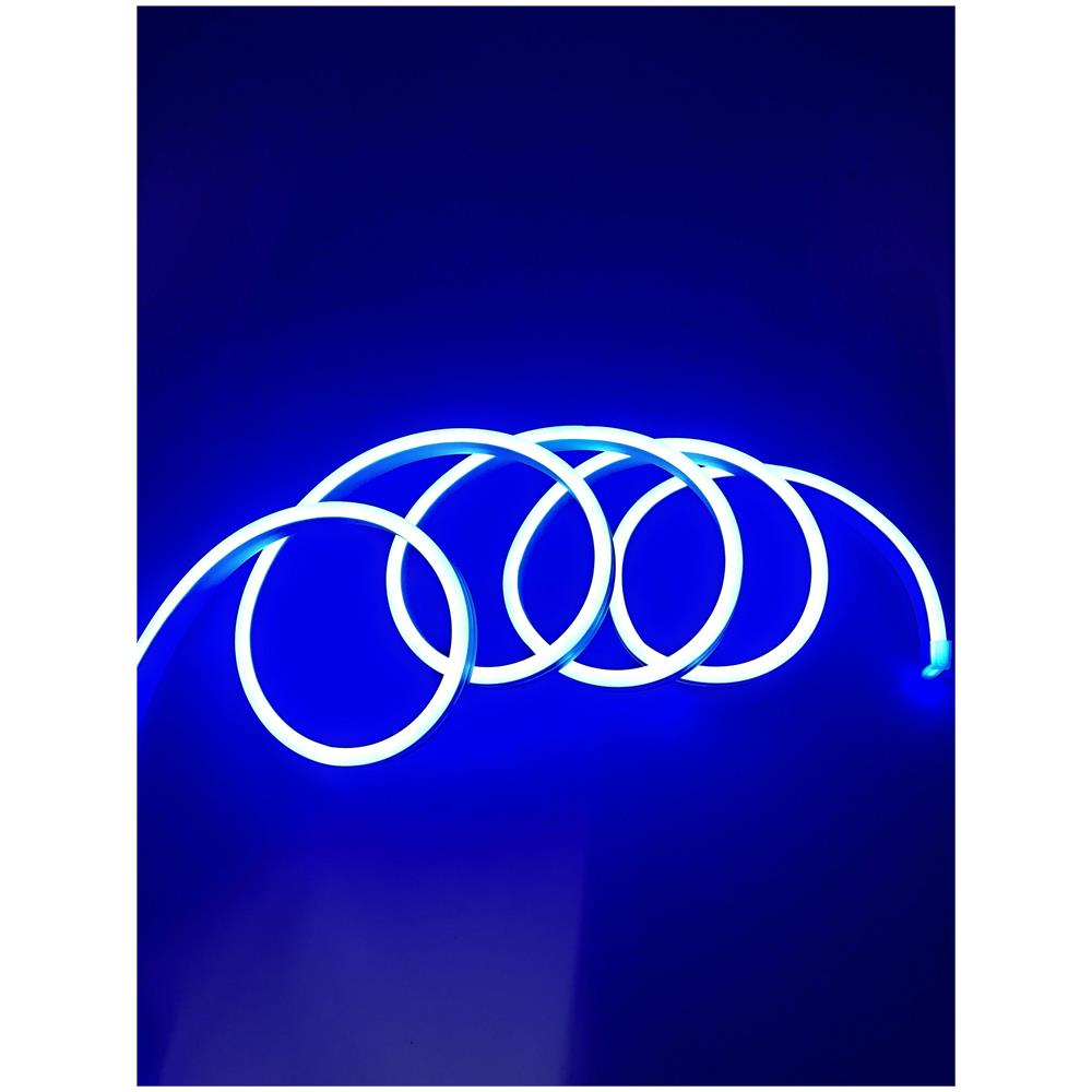 Striscia Led Neon Flessibile Impermeabile Ip65 5 Metri 120 Led /m 12v - Foto 2