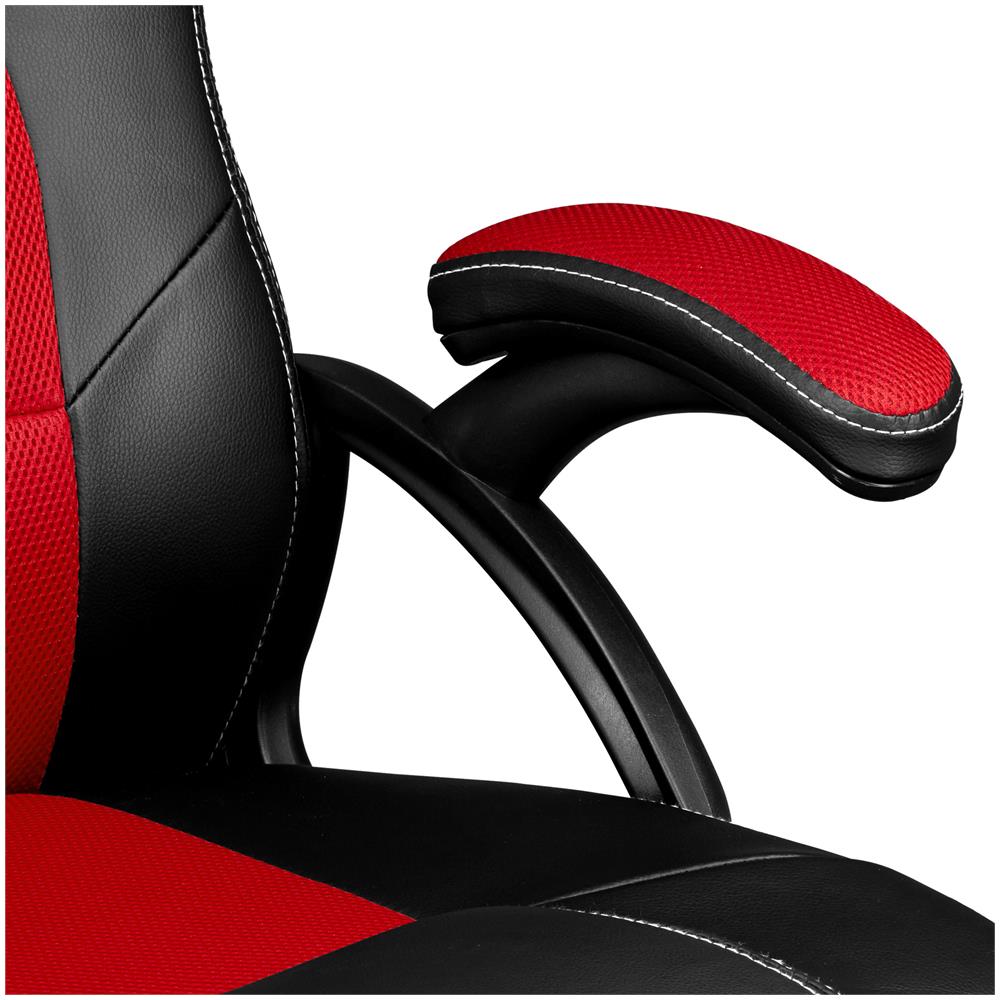 Sedia Da Ufficio Tyson - Nero / rosso - Foto 11