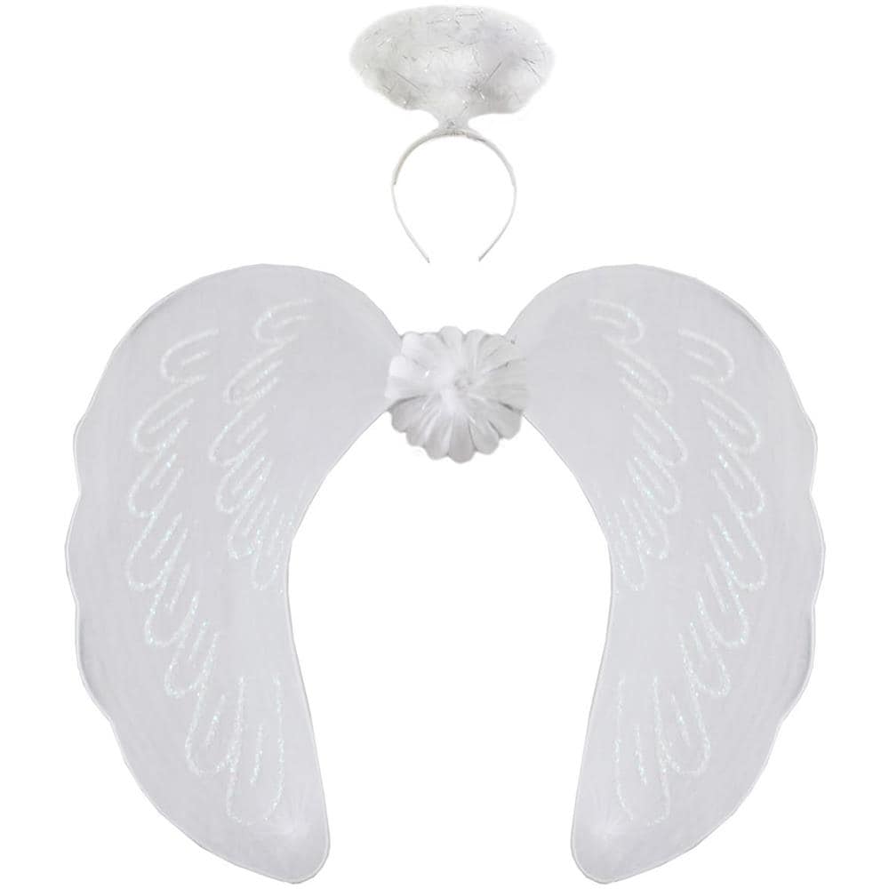 Set Ali Angelo E Aureola Di Natale - Foto 1