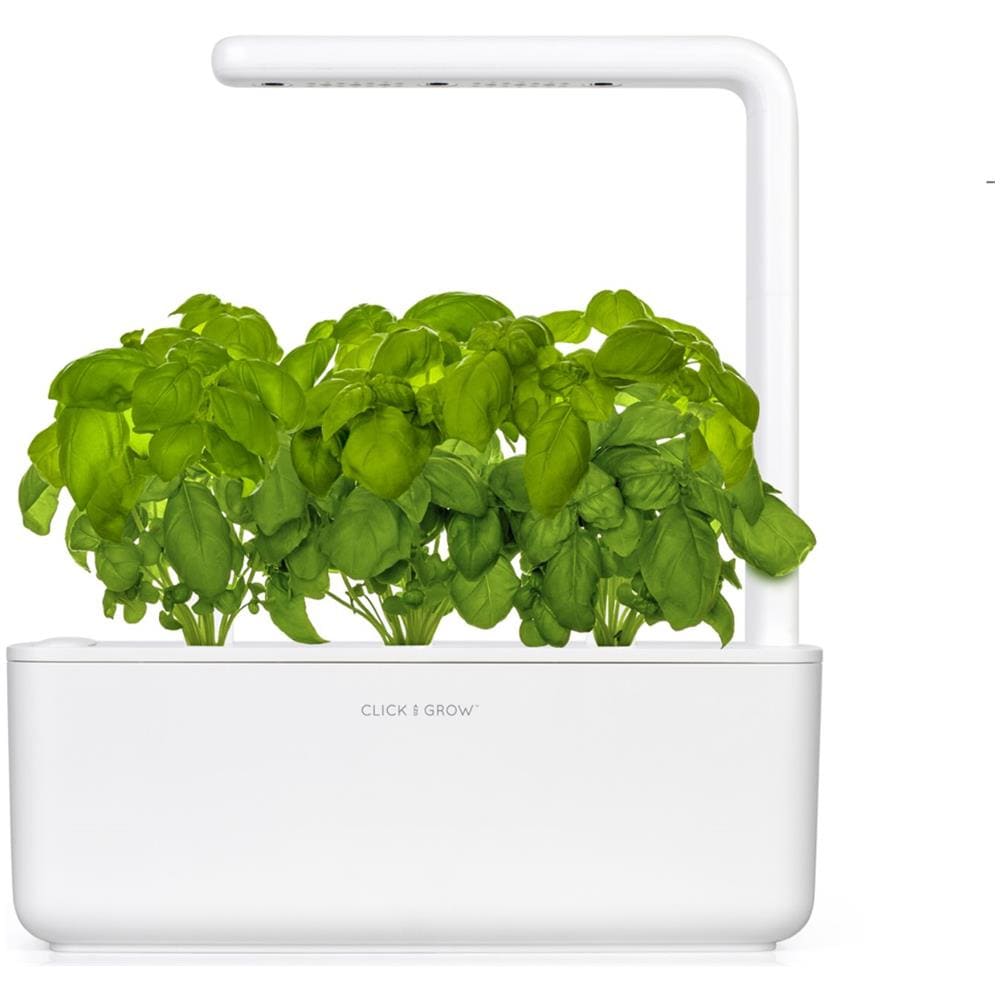 Clic And Grow Smart Garden 3 Bianco Giardino Domestico + Capsule Di Basilico - Foto 1