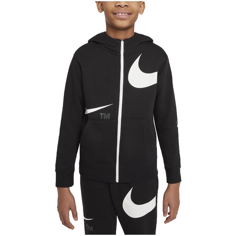 Tuta Da Ragazzo Swoosh Nera Taglia M Codice Dd8637-010 - Foto 1