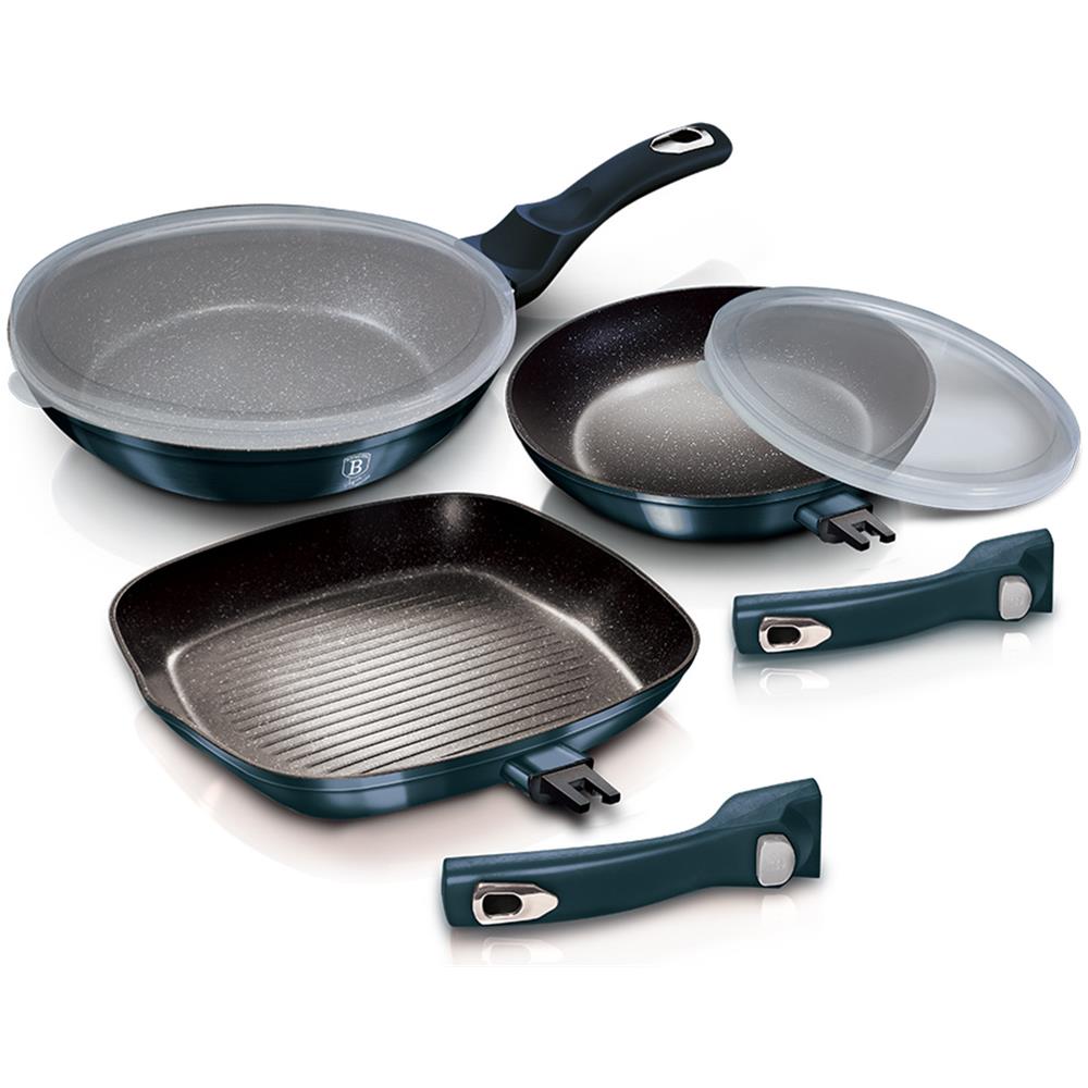 Set Di 3 Pentole In Granito Berlingerhaus Bh-7049 - Foto 1