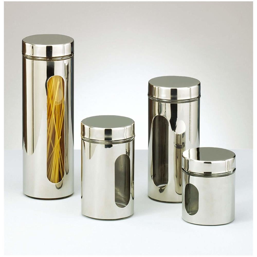 Contenitore Per Alimenti Con Vetro Sfuso 900 Ml, Argento, - Foto 2