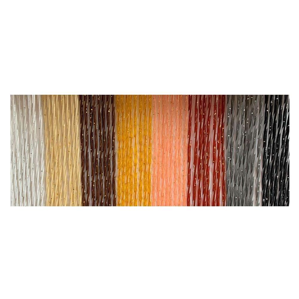 Tenda Elicoidale 'acquario' Cm. 140 X 240 - Beige / glitter Oro - Foto 1