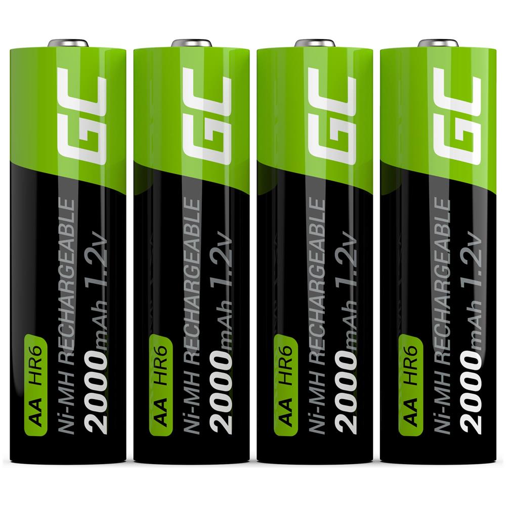 GR02 batteria per uso domestico Batteria ricaricabile Stilo AA Nichel-Metallo Idruro (NiMH) - Foto 2