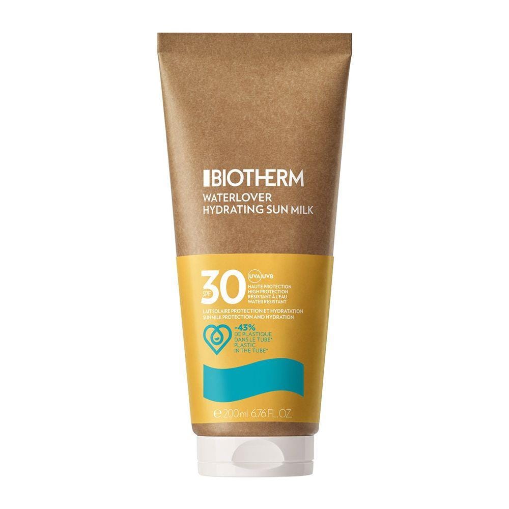 Latte Crema Spf30 Ecoresponsabile 200ml Waterlover Solare Viso & Corpo Biotherm - Foto 1