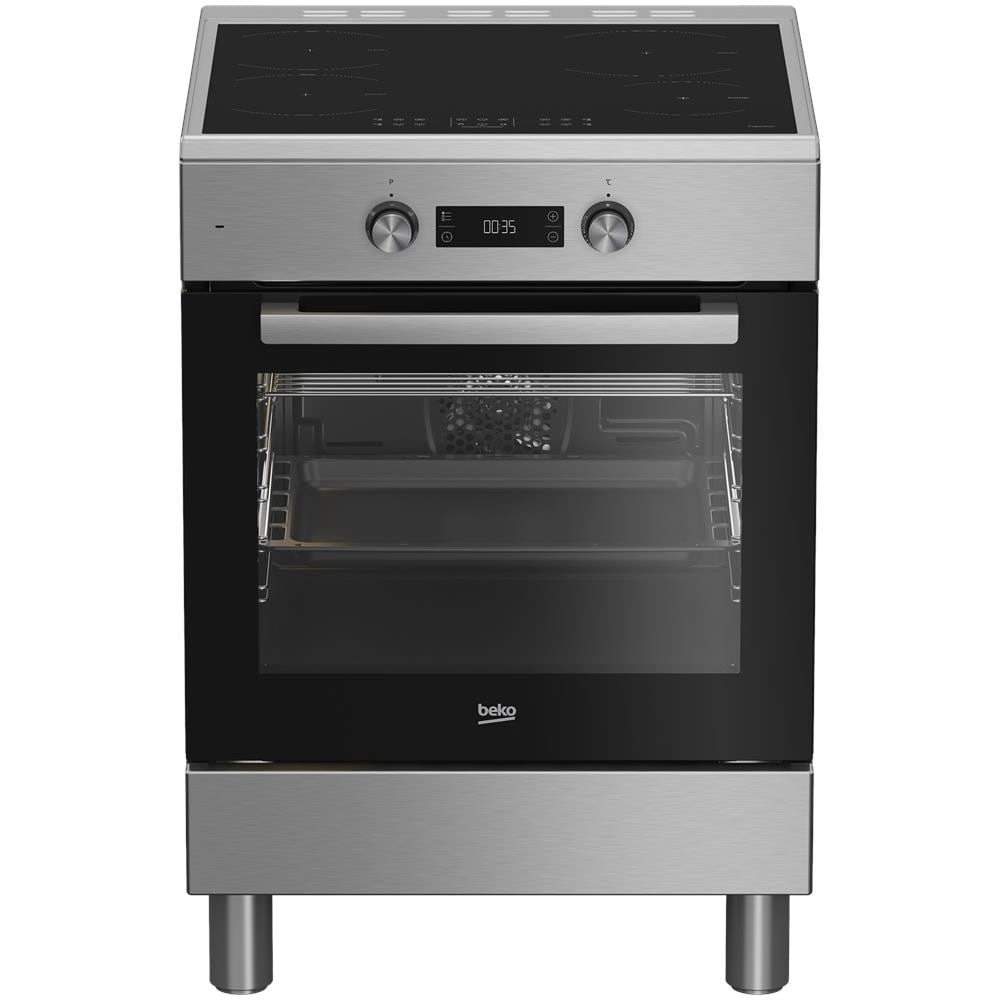 Cucina Elettrica FSE69300X 4 Zone a Induzione Forno Elettrico Multifunzione Ventilato Classe A Dimensioni 60 x 60 cm Colore Inox /Nero Serie Bpro 500 - Foto 1