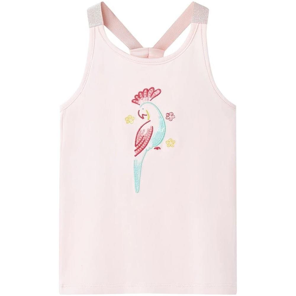 Canotta da Bambina Rosa Tenue 116 - Foto 1
