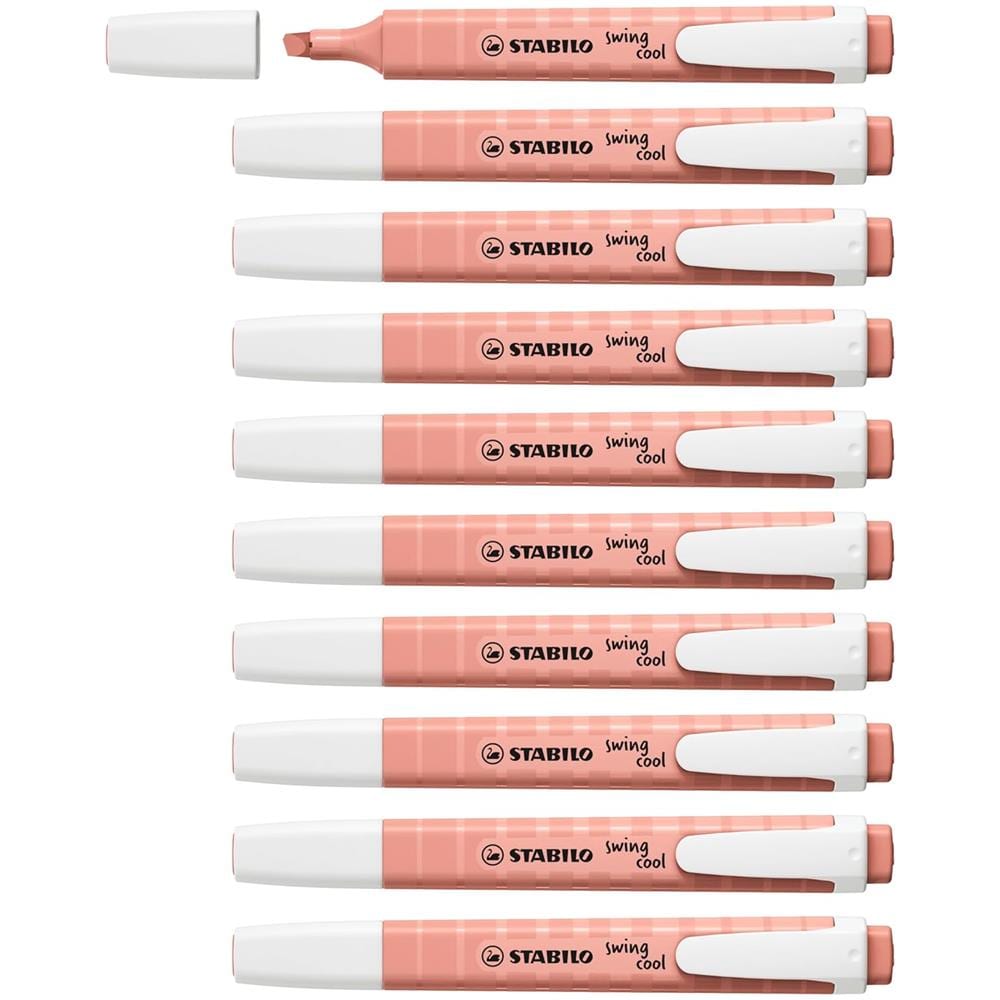 swing cool NatureCOLORS - Evidenziatore - Confezione da 10 - Terra di Siena - Foto 1