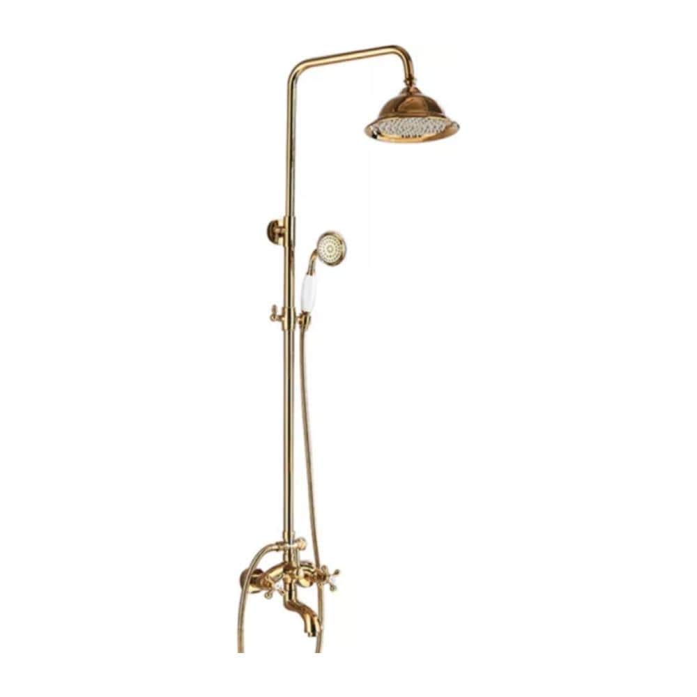 Miscelatore doccia, Blackswan, tipo M41.1, modello oro lucido, misura 20 cm - Foto 1