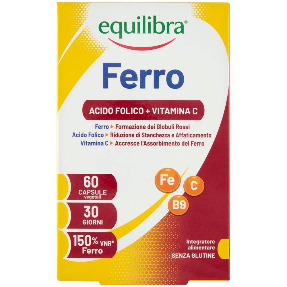 Ferro con Acido Folico + Vitamina C 60 Capsule - Foto 1