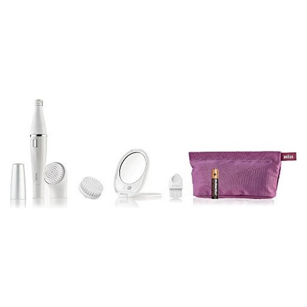 Face Premium Edition + Specchio Illuminato + Pochette 830 Epilatore Colore Bianco - Foto 2