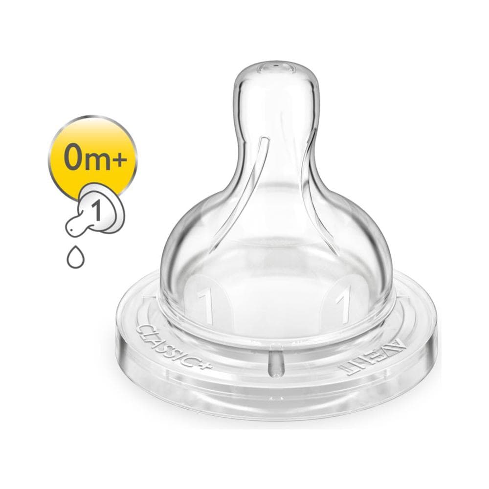 Classic Tettarella prime poppate, 0m+ (1 foro) , Confezione da 2 pezzi - Foto 1