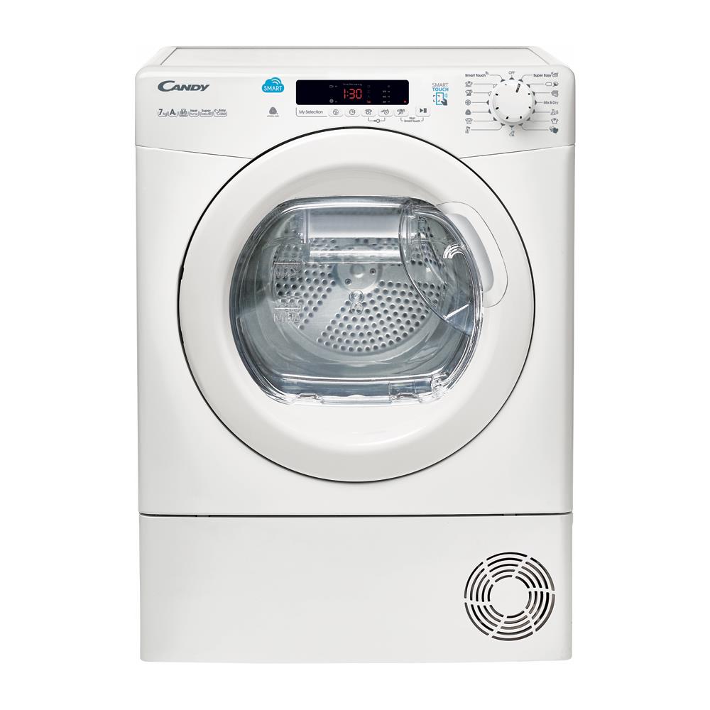 Candy asciugatrice slim smart cs4 h7a1de s 7 kg classe a pompa di ... Asciugare lenzuola in asciugatrice