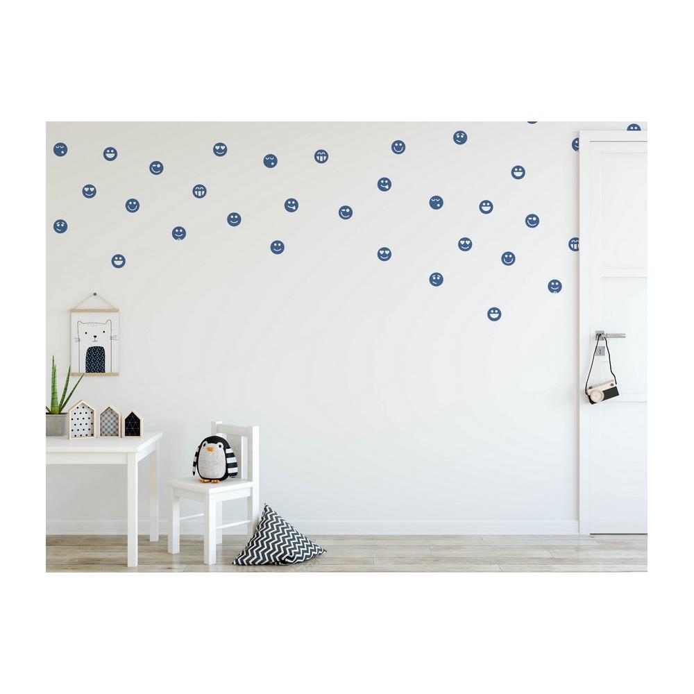 Sticker Per Bambini Cloud - Nuvole - Per Bambini - Da Parete - Bianco In Vinile, 35 X 0,15 X 20 Cm - Foto 2