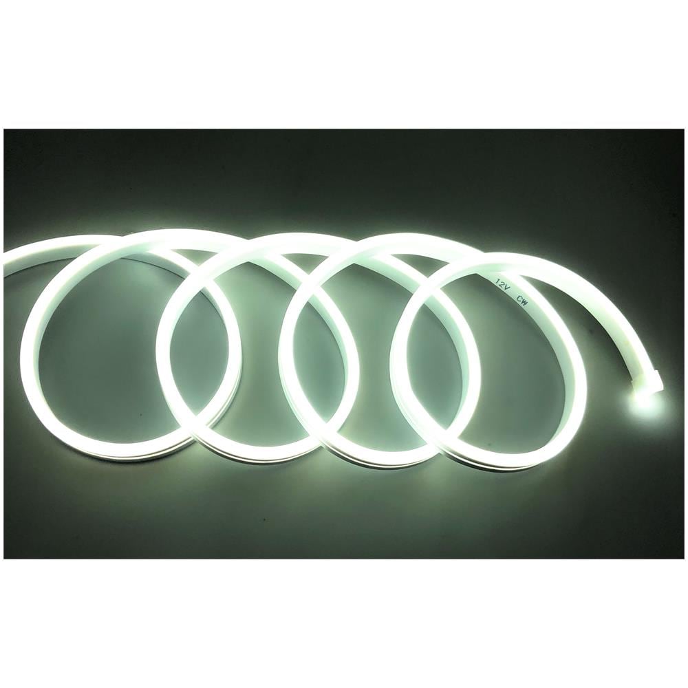 Striscia Led Neon Flessibile Impermeabile Ip65 5 Metri 120 Led /m 12v - Foto 1