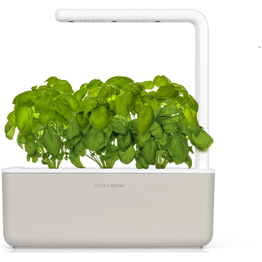 Clicandgrow Smart Garden 3 Beige Giardino Domestico + Capsule Di Basilico - Foto 1