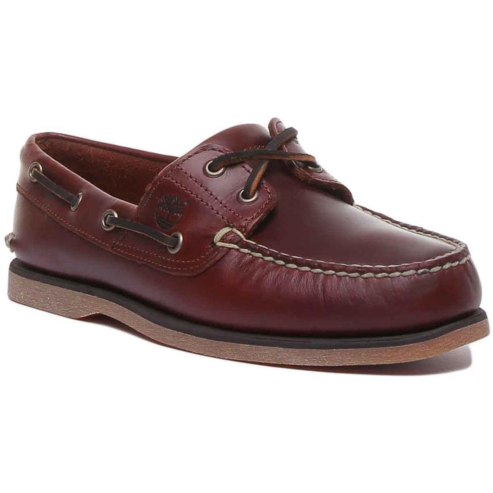 Icon 2 Eye Boat Shoes In Dark Brown For Men - Foto 1