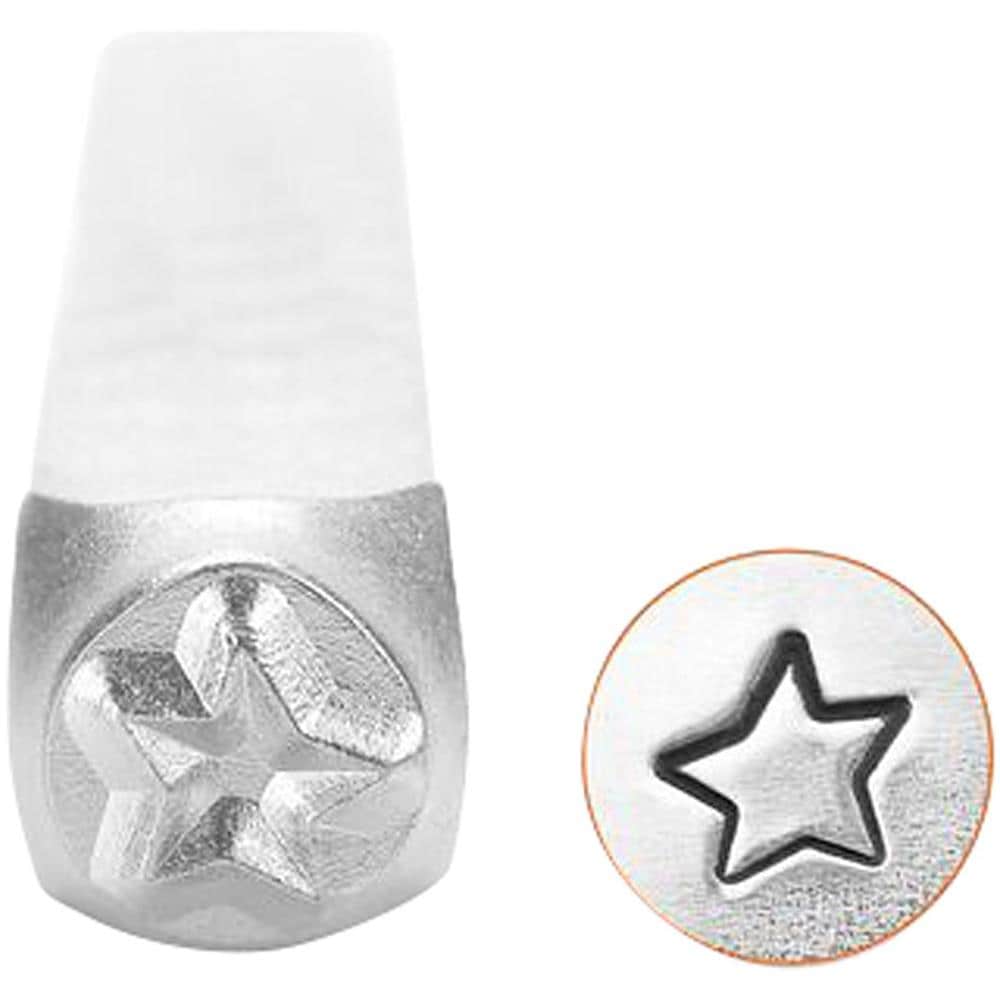 Punzone A Stella Per Incisione Su Metallo - 3 Mm - Foto 2
