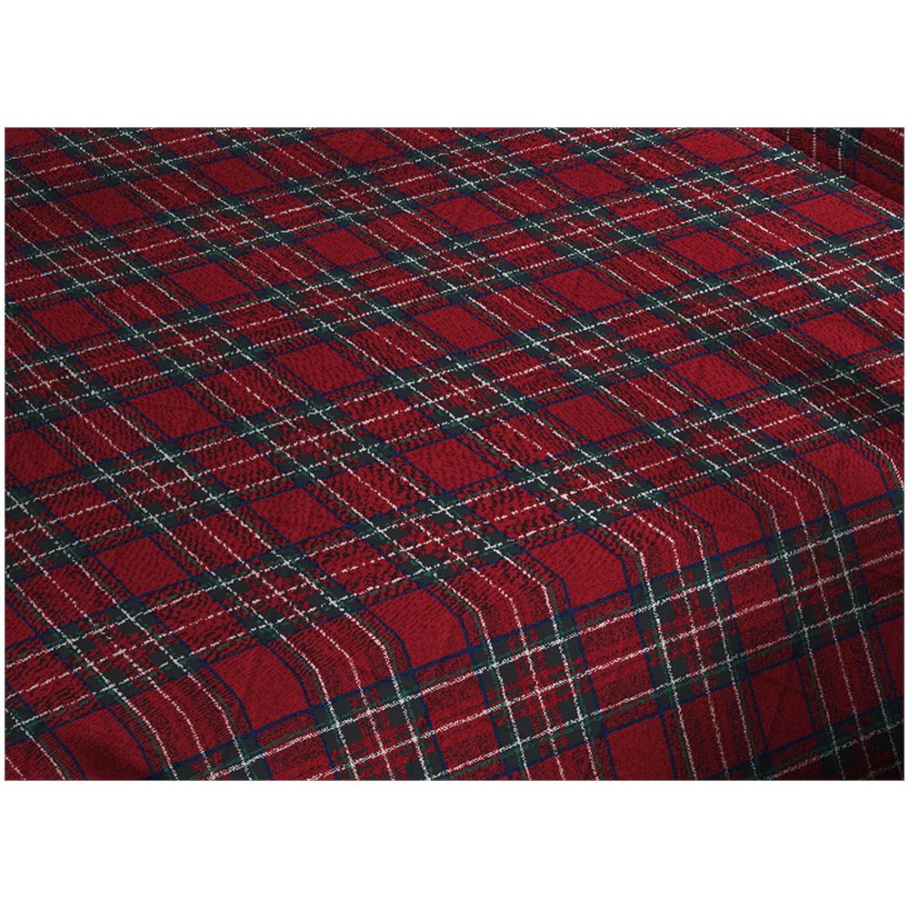 Trapunta Piumone Invernale 300gr Cotone Made Italy Disegno Scozzese Kilt Rosso Piazza E Mezza Kilt Rosso - Foto 6