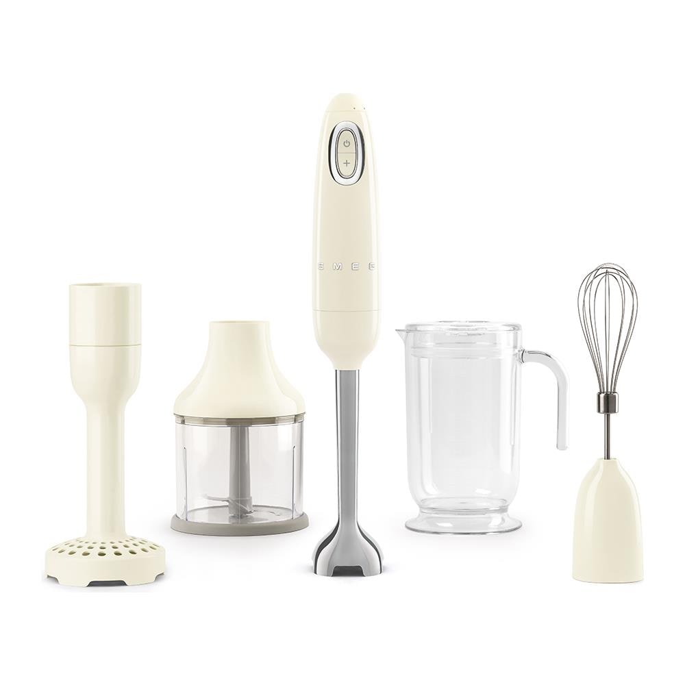 Frullatore a Immersione 50's Style HBF22CREU Potenza 700 Watt con Accessori Colore Panna Lucido - Foto 1