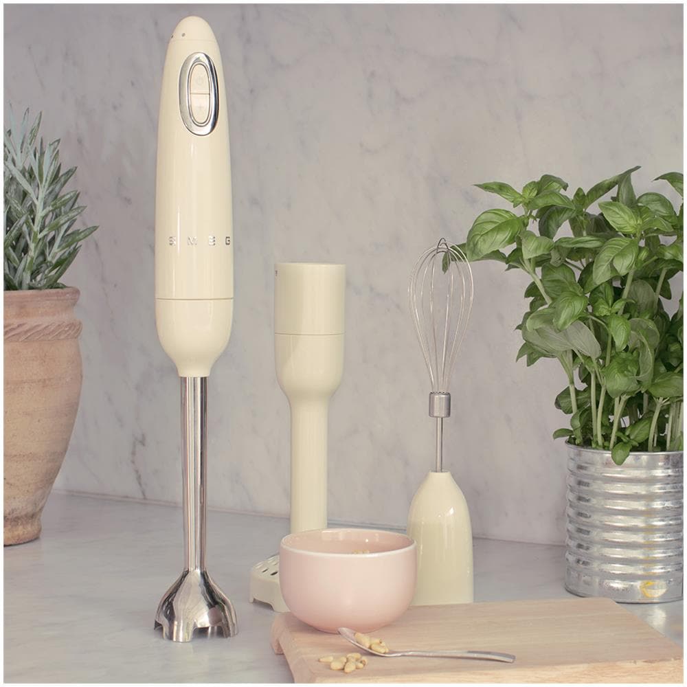 Frullatore a Immersione 50's Style HBF22CREU Potenza 700 Watt con Accessori Colore Panna Lucido - Foto 7