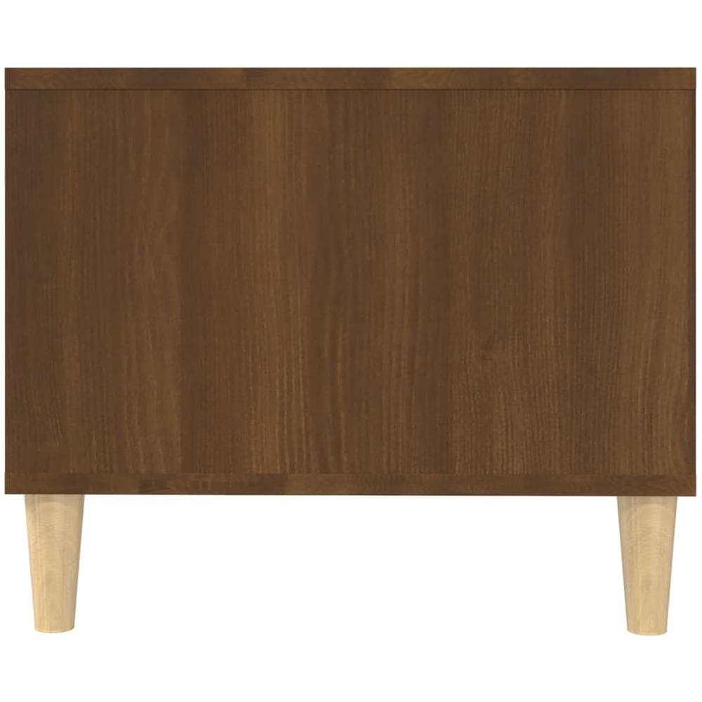 Tavolino Da Caff Rovere Marrone 102x50x40 Cm Legno Multistrato - Foto 2