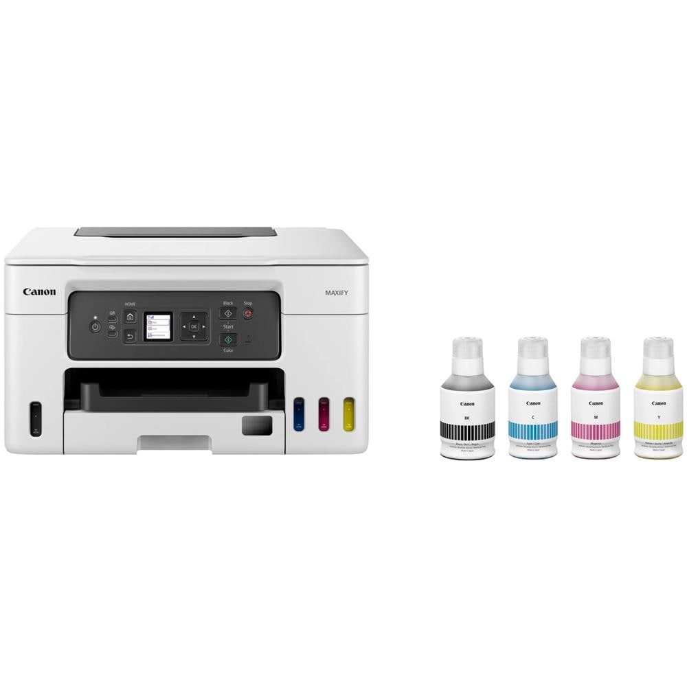 Stampante Multifunzione MegaTank MAXIFY GX3050 Inkjet a Colori Stampa Copia Scansione A4 18 ppm (B /N) 13 ppm (a Colori) Wi-Fi / USB - Foto 4