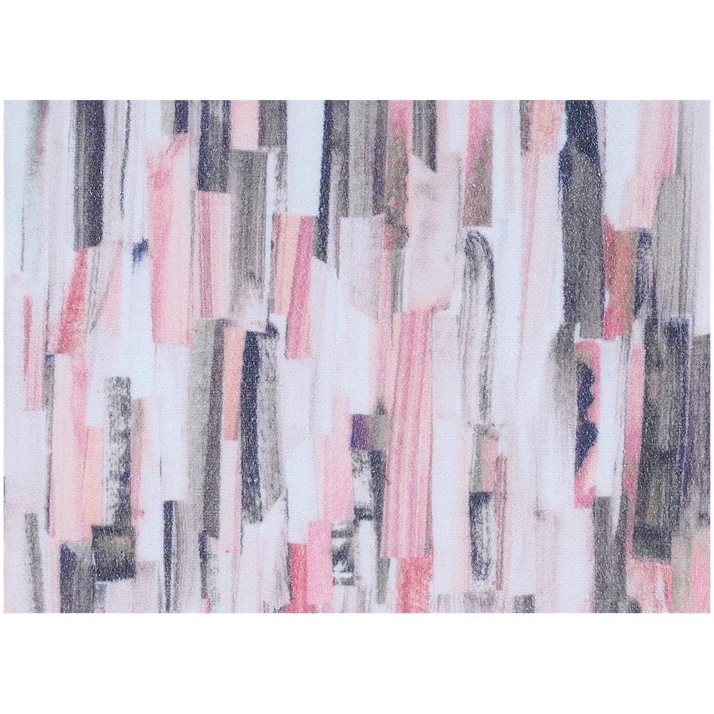 Tappeto Bagno Antiscivolo Passatoia Microfibra Assorbente Spongy Charlotte 50x140 Salmone - Foto 5