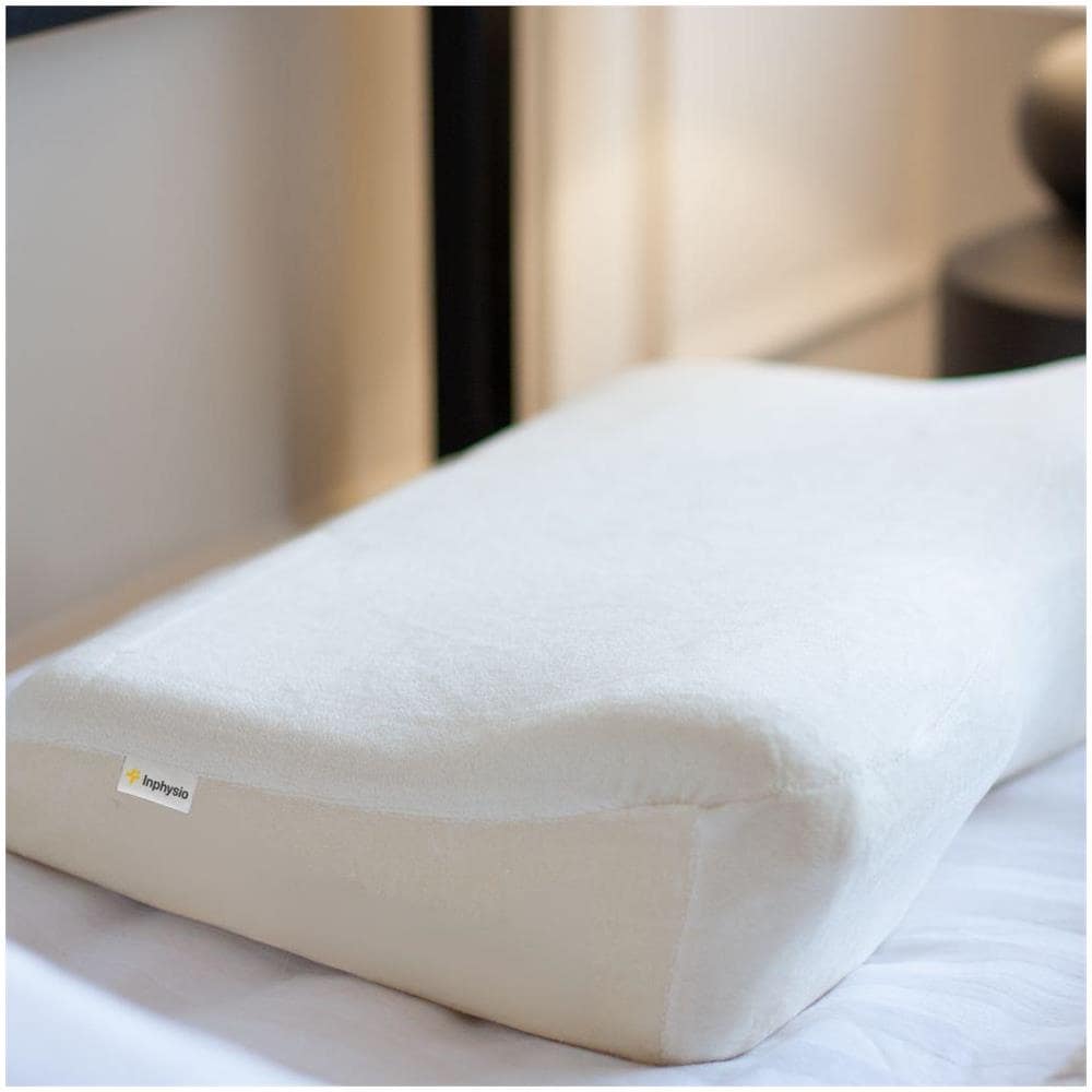 Cuscino Ergonomico Cervicale in Memory Foam Comfort Plus Ipoallergenico Anti-acari - Foto 2