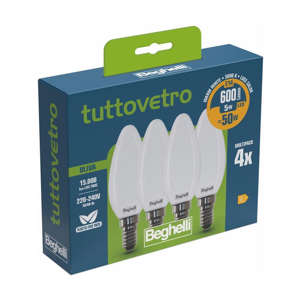 Tuttovetro Lampadina a risparmio energetico 5 W E14 E - Foto 3