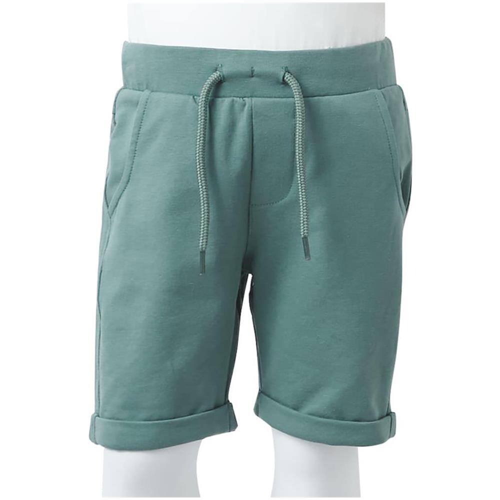 Pantaloncini per Bambini con Coulisse Petrolio Antico 116 - Foto 8