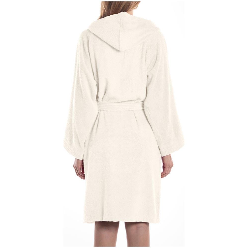 Accappatoio Con Cappuccio Spugnissima Minorca In Cotone Colore Bianco Misura 3xl - Foto 1