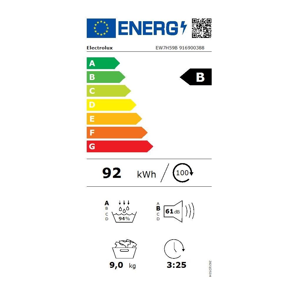 EW7H59B Asciugatrice 700 DelicateCare 9 kg - Foto 2