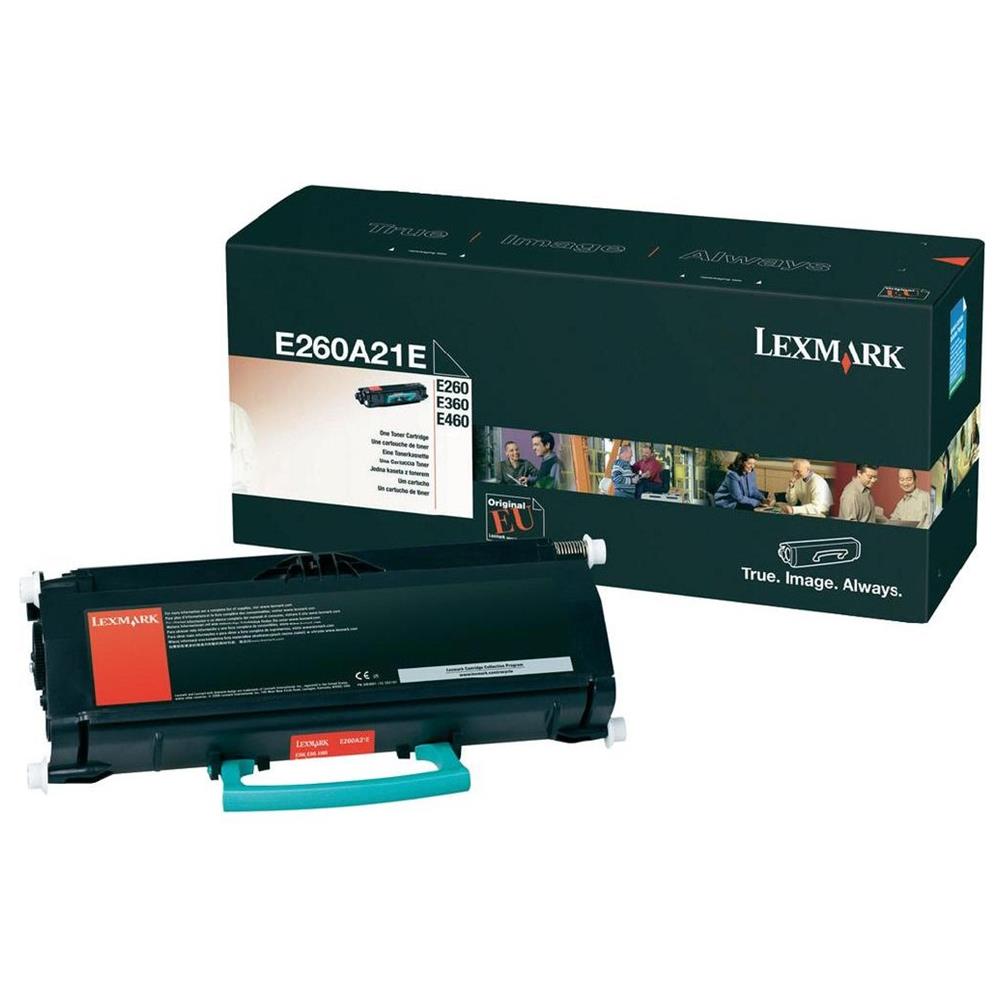 E260A21E Toner Originale Nero per E260 Capacità 3500 Pagine - Foto 3