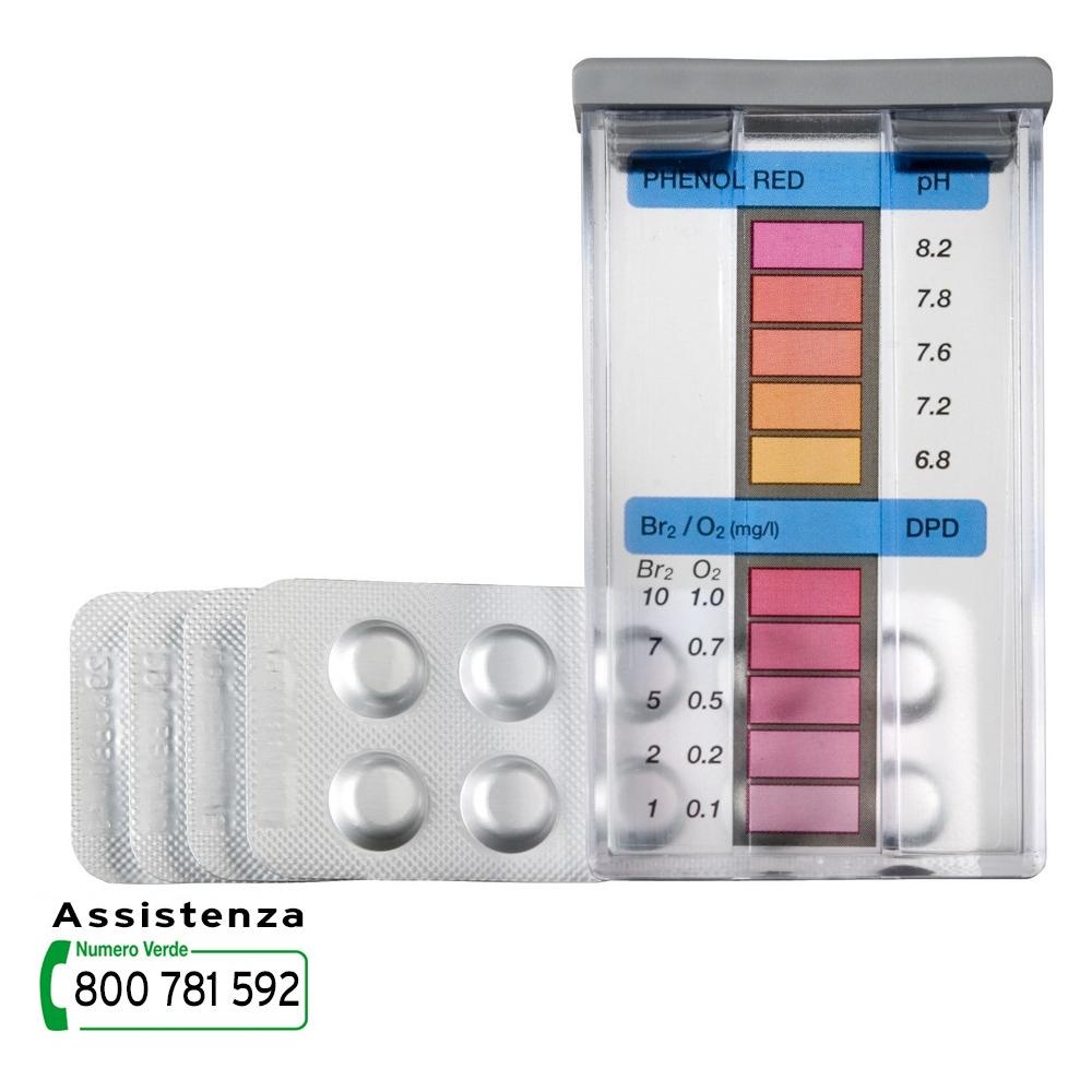 Kit Analisi Ossigeno / Bromo / Ph In Pastiglie - Foto 1
