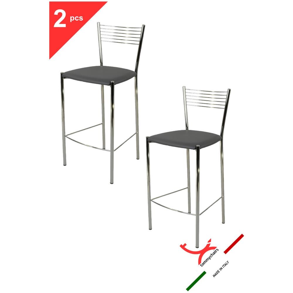 Tommychairs set 2 sgabelli per cucina e bar moderni, alti con ... Sgabelli moderni per cucina