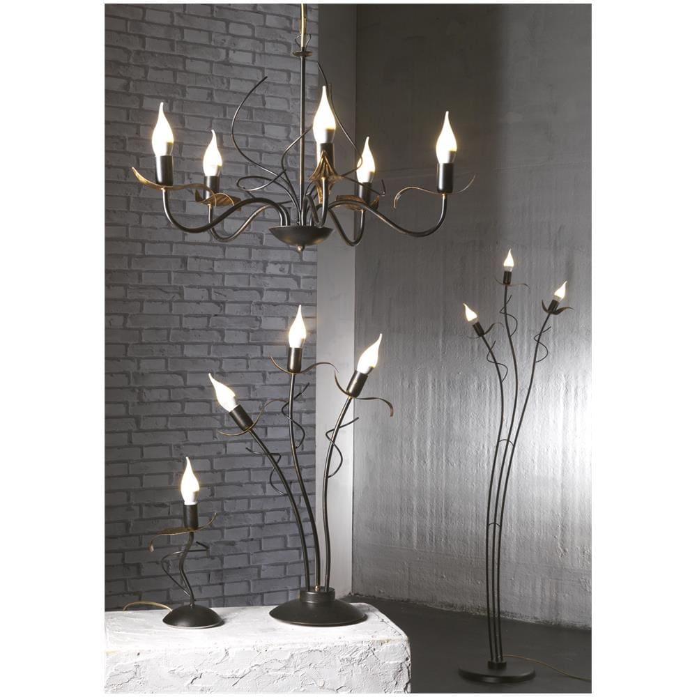 Applique 2 Luci Stile Classico In Metallo Marrone Invecchiato Oro - Foto 2