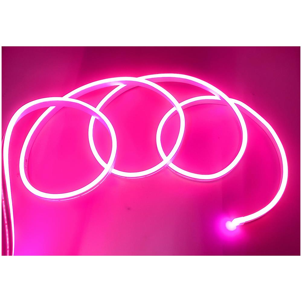 Striscia Led Neon Flessibile Impermeabile Ip65 5 Metri 120 Led /m 12v - Foto 2
