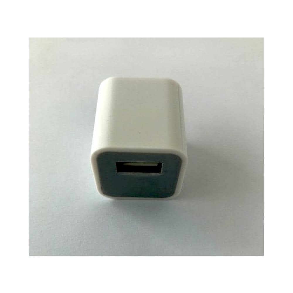 Caricabatterie Da Muro Usb 1 Porta 100v-240v 50/60 Hz 5v 1a Bianco - Foto 1