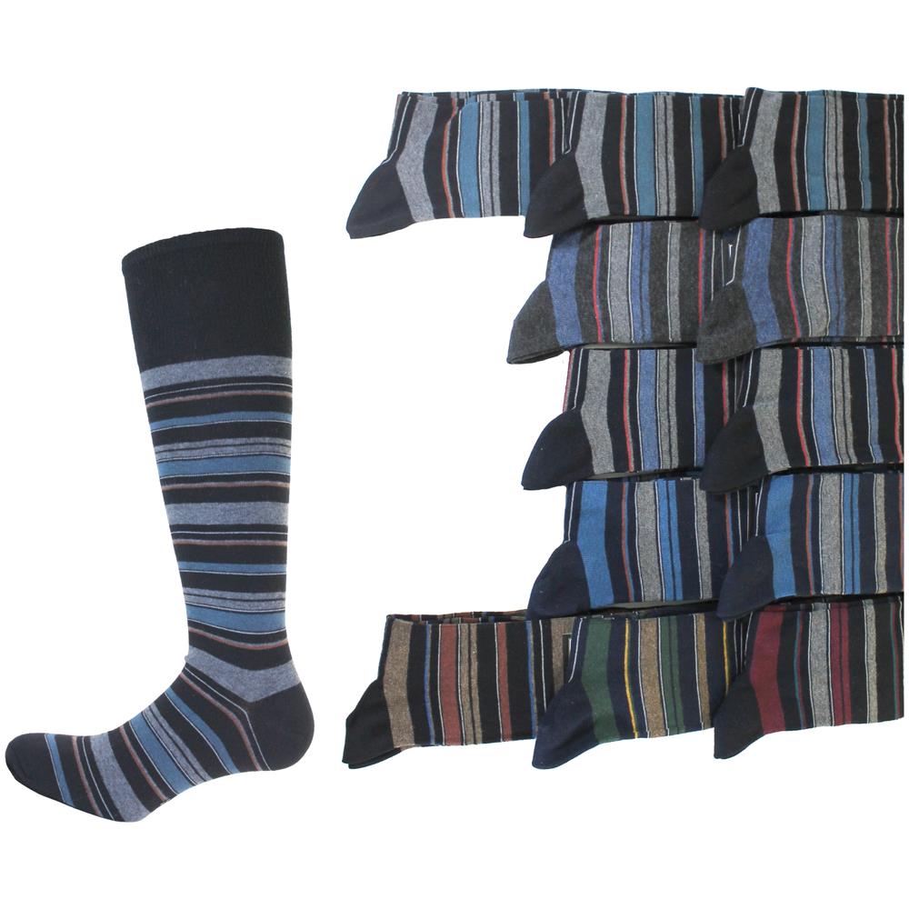 12 Paia Calze lunghe Uomo ENRICO COVERI Caldo Cotone Taglia Unica