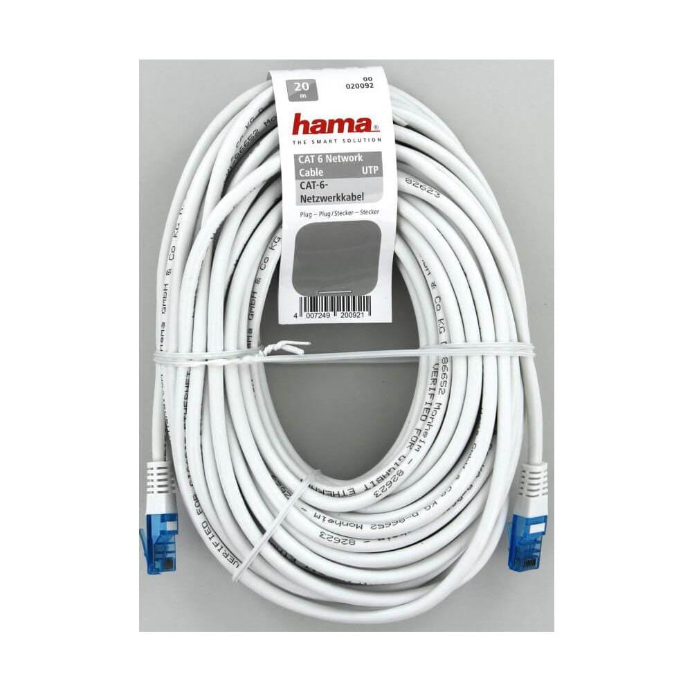 Cavo Rete Cat6 Utp Bulk Bianco 20m - Foto 8