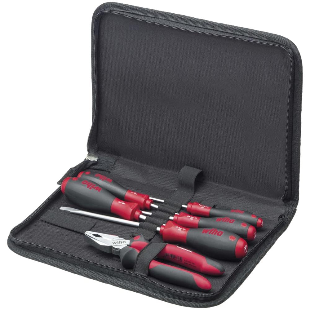 Borsa per Cacciaviti Meccanici Set Strumenti 7 pz Pinze Combinate - Foto 1